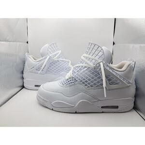 Size 12W | 10.5M - Jordan 4 Retro Net White (Women's) - FN7251-107